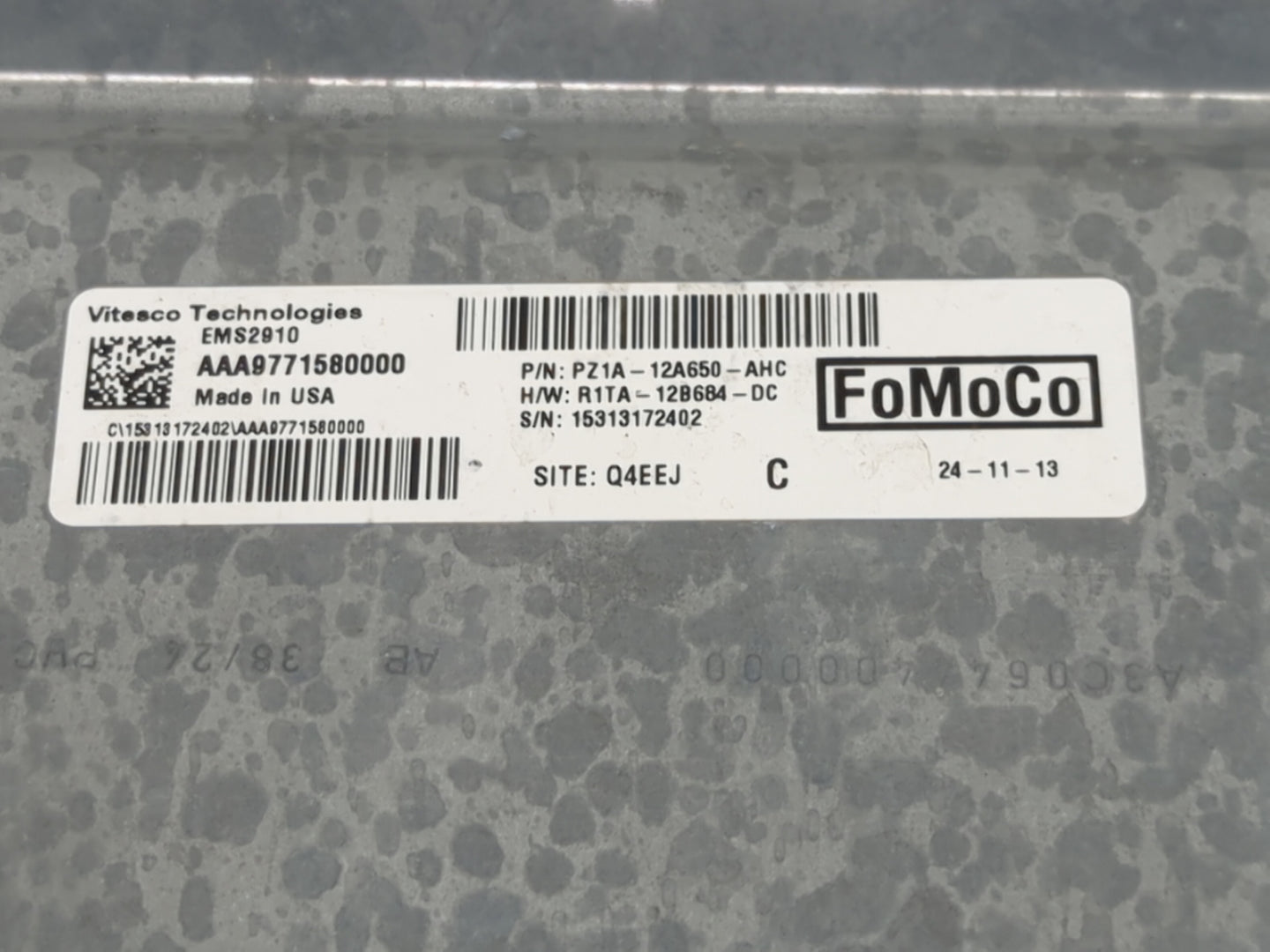 2025 Ford Escape PCM Engine Control Computer ECU ECM PCU OEM P/N:PZ1A-12A650-AHC Fits OEM Used Auto Parts - Oemusedautoparts