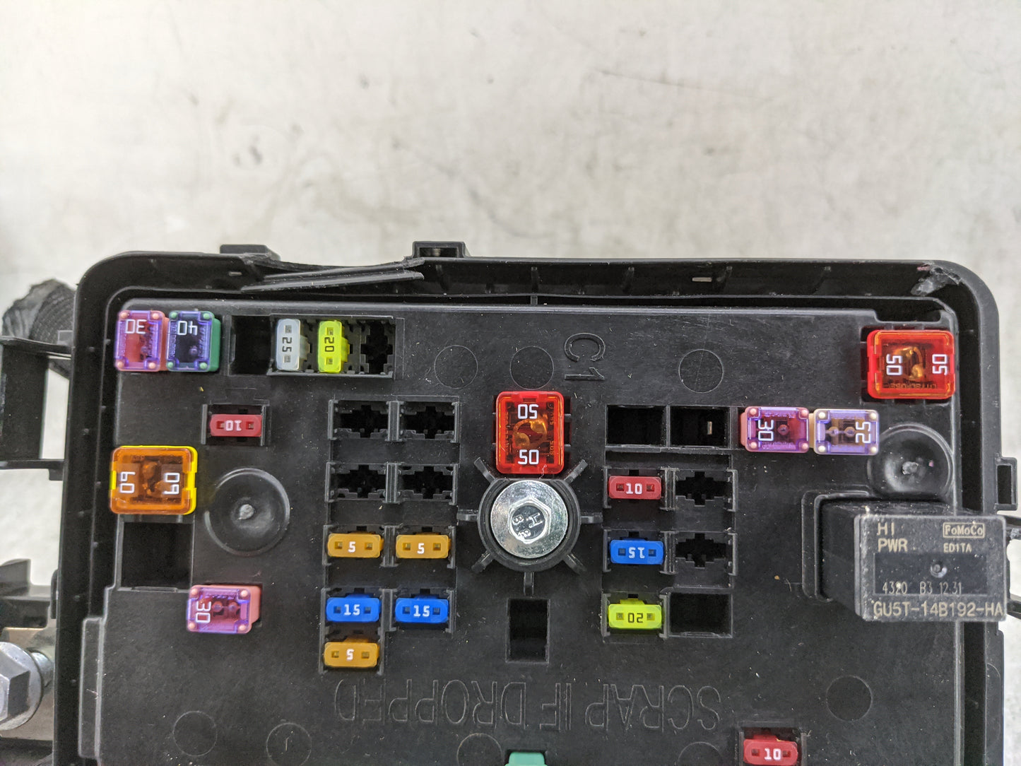 2025 Ford Transit 250 Fusebox Fuse Box Panel Relay Module P/N:NK4T-14D068-SA GU5T-14B192-HA Fits OEM Used Auto Parts - Oemus