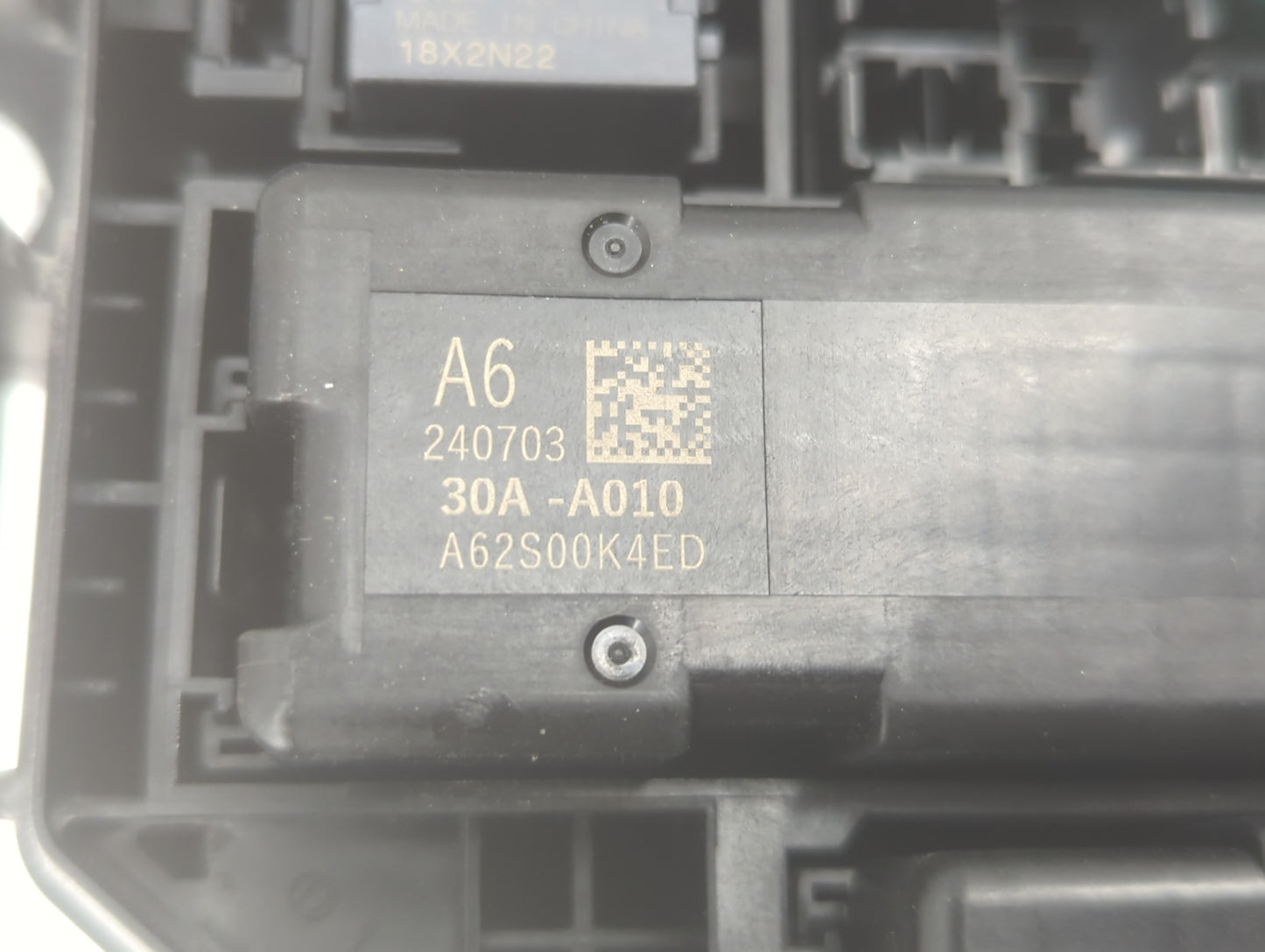 2025 Honda Accord Fusebox Fuse Box Panel Relay Module P/N:30A-A010 Fits OEM Used Auto Parts - Oemusedautoparts1.com