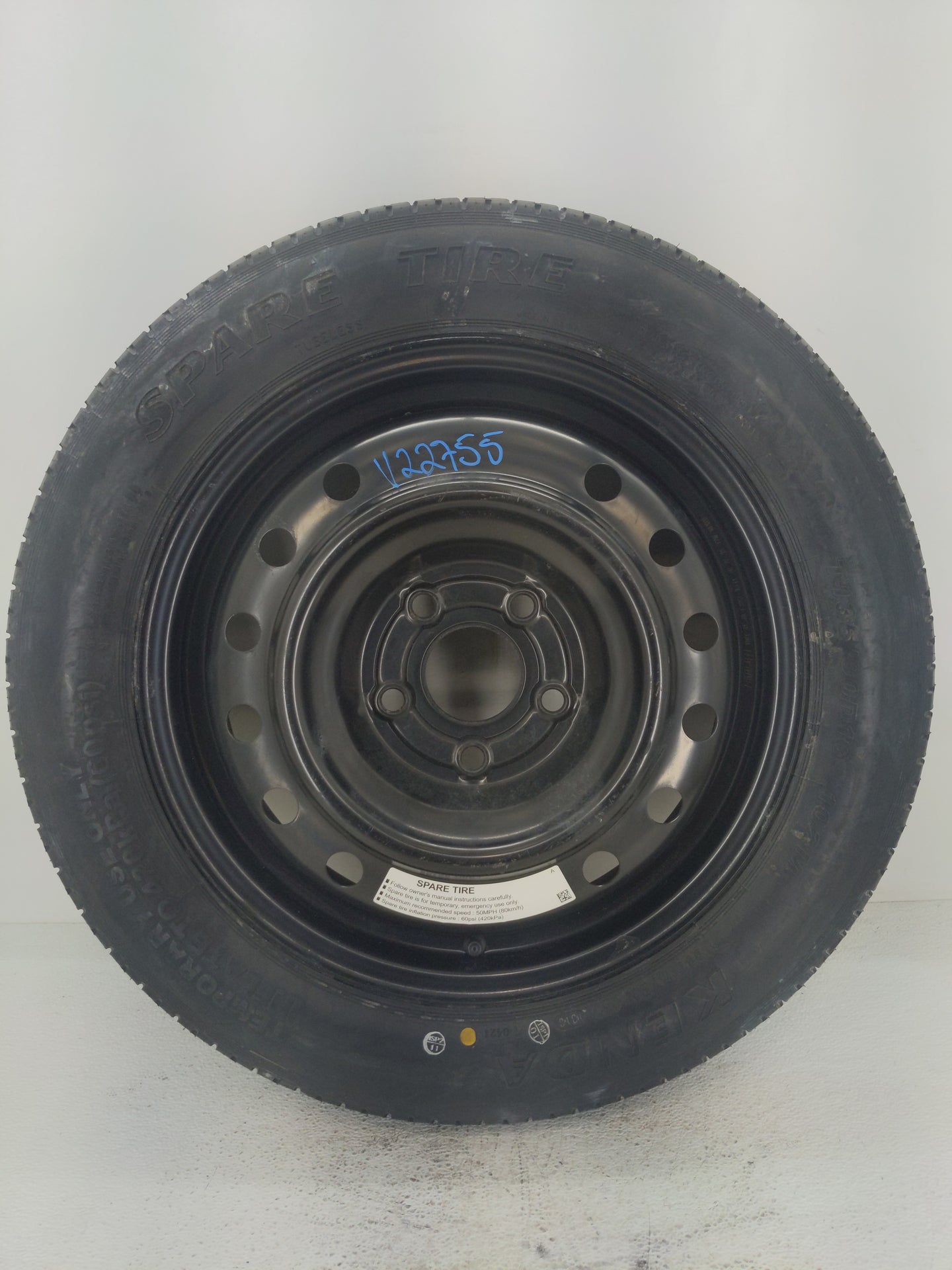 2013-2022 Honda Accord Spare Donut Tire Wheel Rim Oem 1420885 - Oemusedautoparts1.com