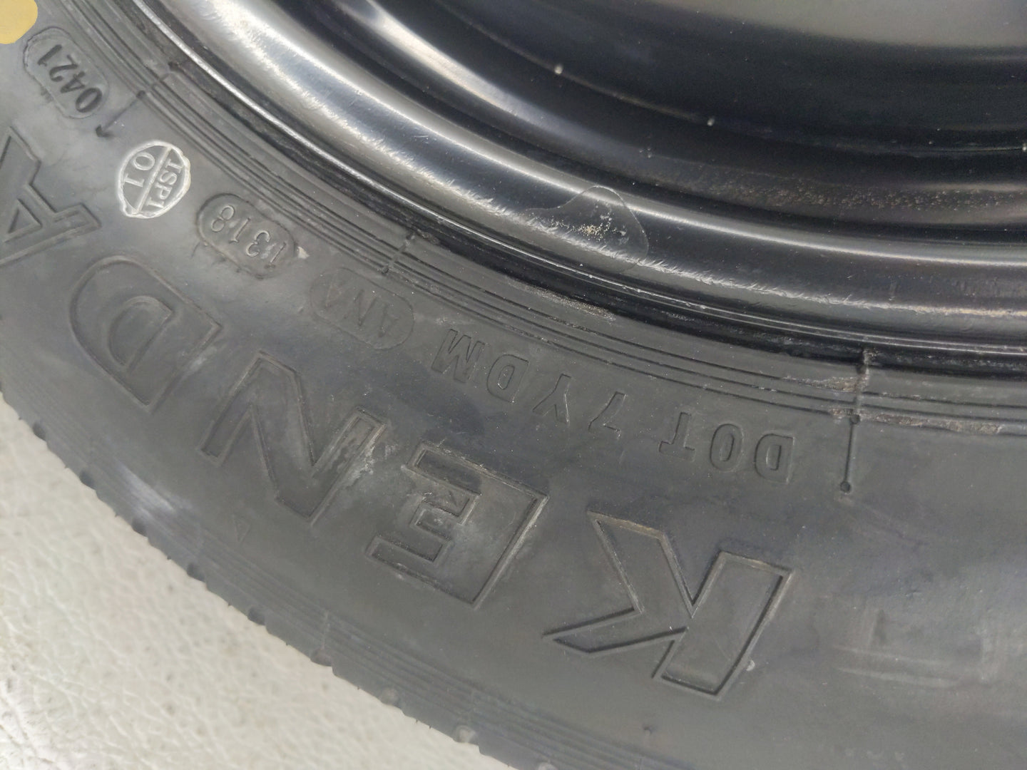 2013-2022 Honda Accord Spare Donut Tire Wheel Rim Oem 1420885 - Oemusedautoparts1.com