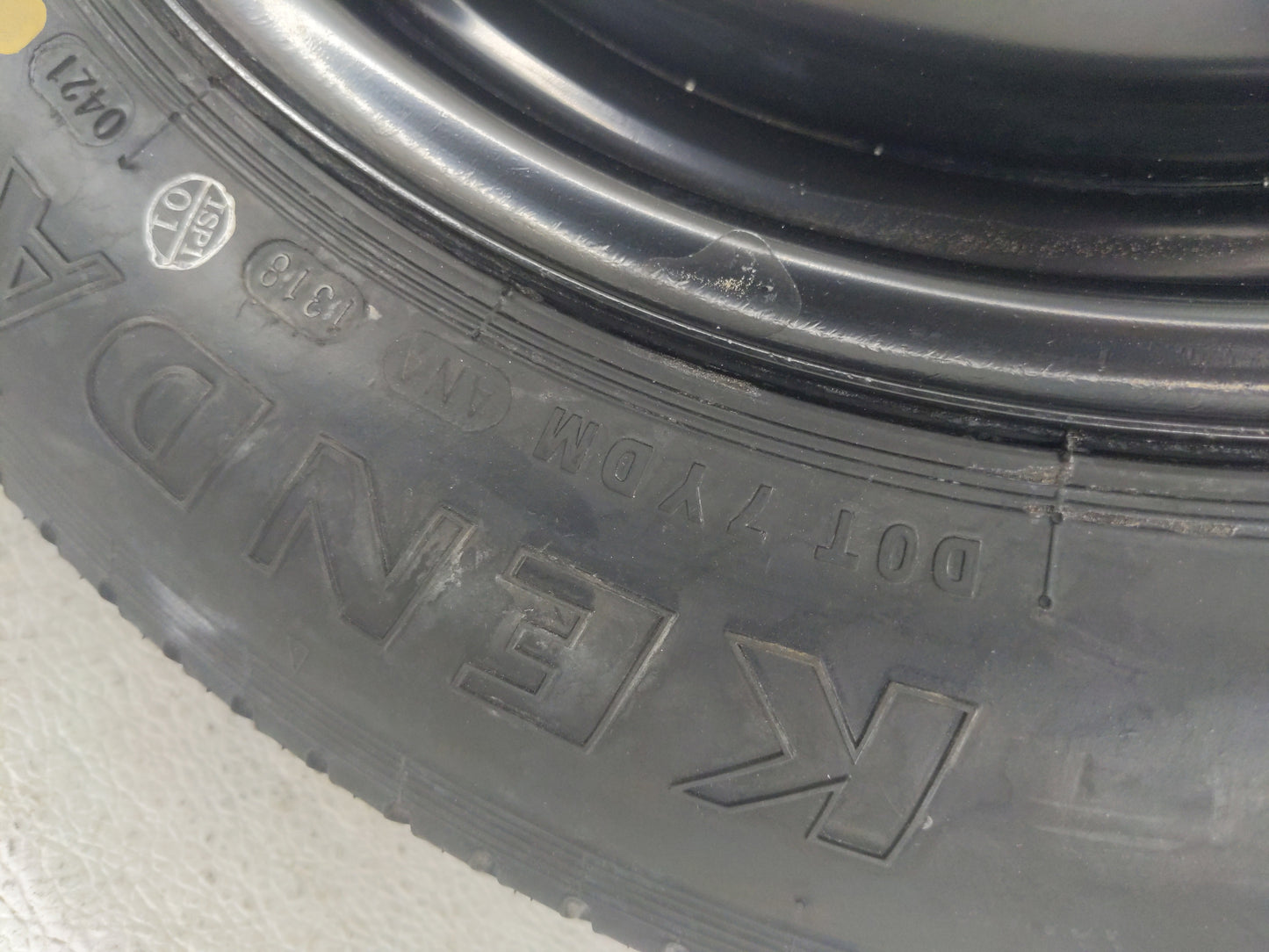 2013-2022 Honda Accord Spare Donut Tire Wheel Rim Oem 1420885 - Oemusedautoparts1.com