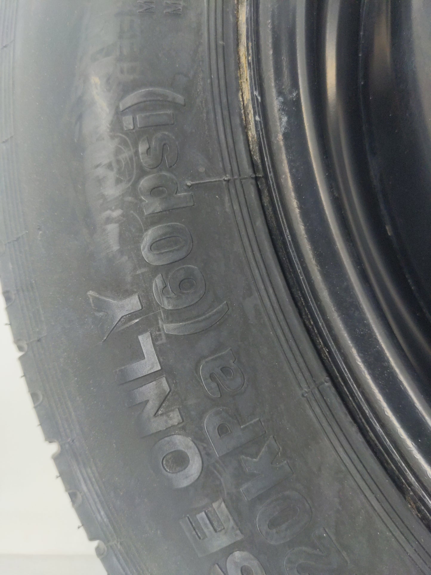 2013-2022 Honda Accord Spare Donut Tire Wheel Rim Oem 1420885 - Oemusedautoparts1.com
