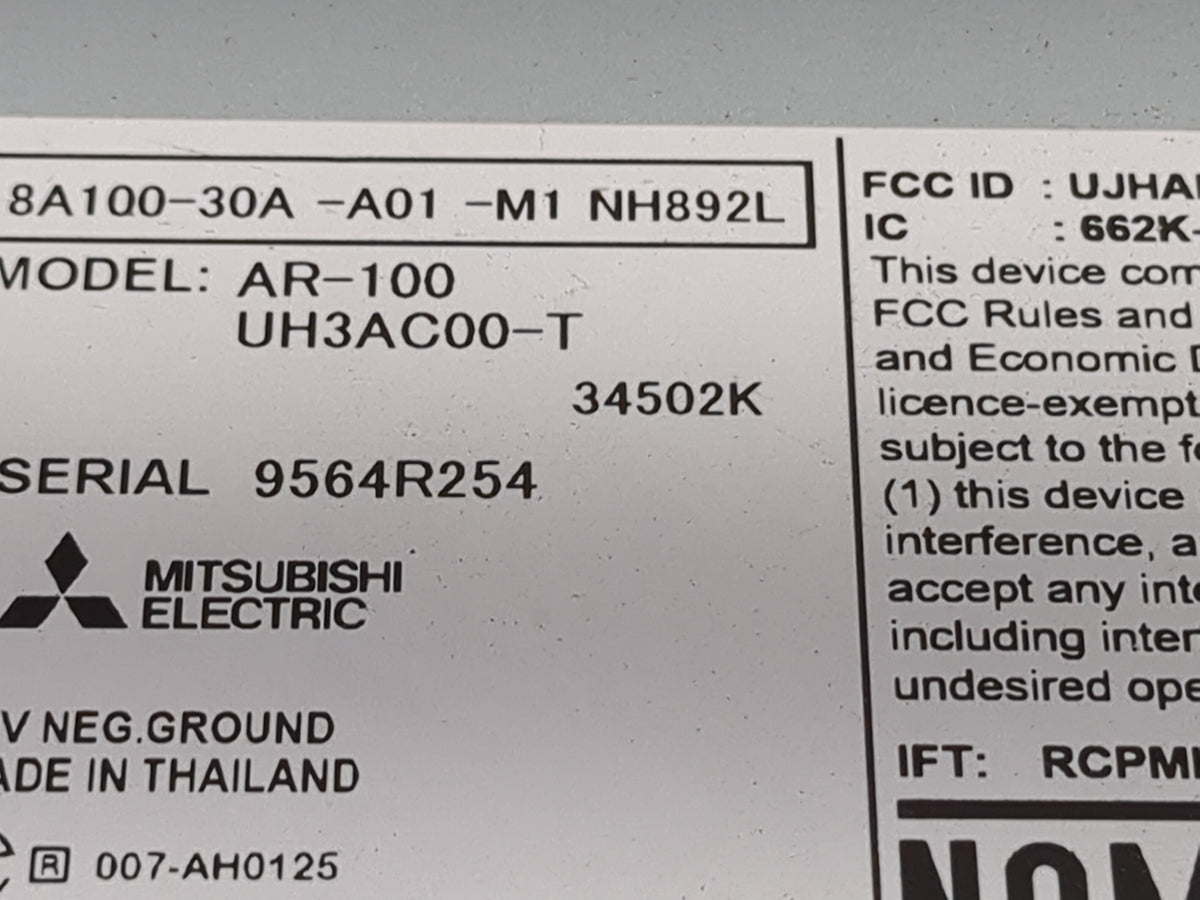 2025 Honda Accord Information Radio Display Screen - Oemusedautoparts1.com