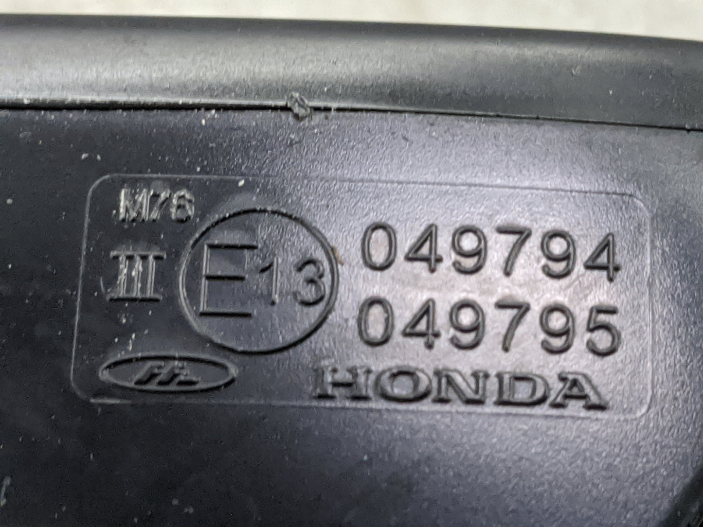 2018-2022 Honda Accord Driver Side View Mirror - Left Door Mirror OEM Used - Oemusedautoparts1.com