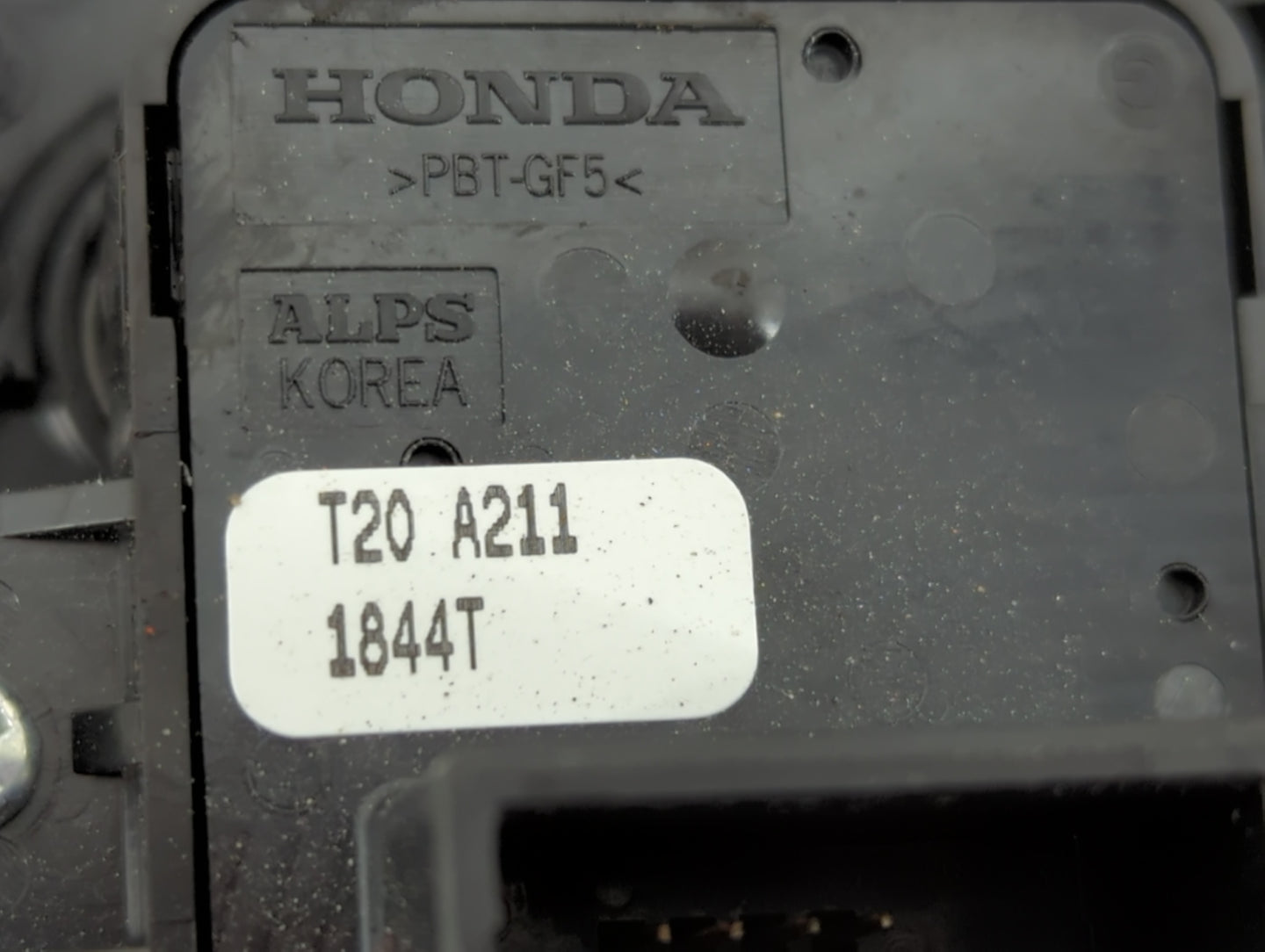 2022 Honda Civic Master Power Window Switch Replacement Driver Side Left P/N:T20 A211 Fits OEM Used Auto Parts - Oemusedauto