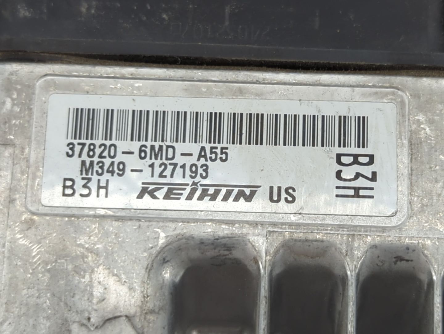 2025 Honda Civic PCM Engine Control Computer ECU ECM PCU OEM P/N:37820-6MD-A55 M349-127193 Fits OEM Used Auto Parts - Oemuse