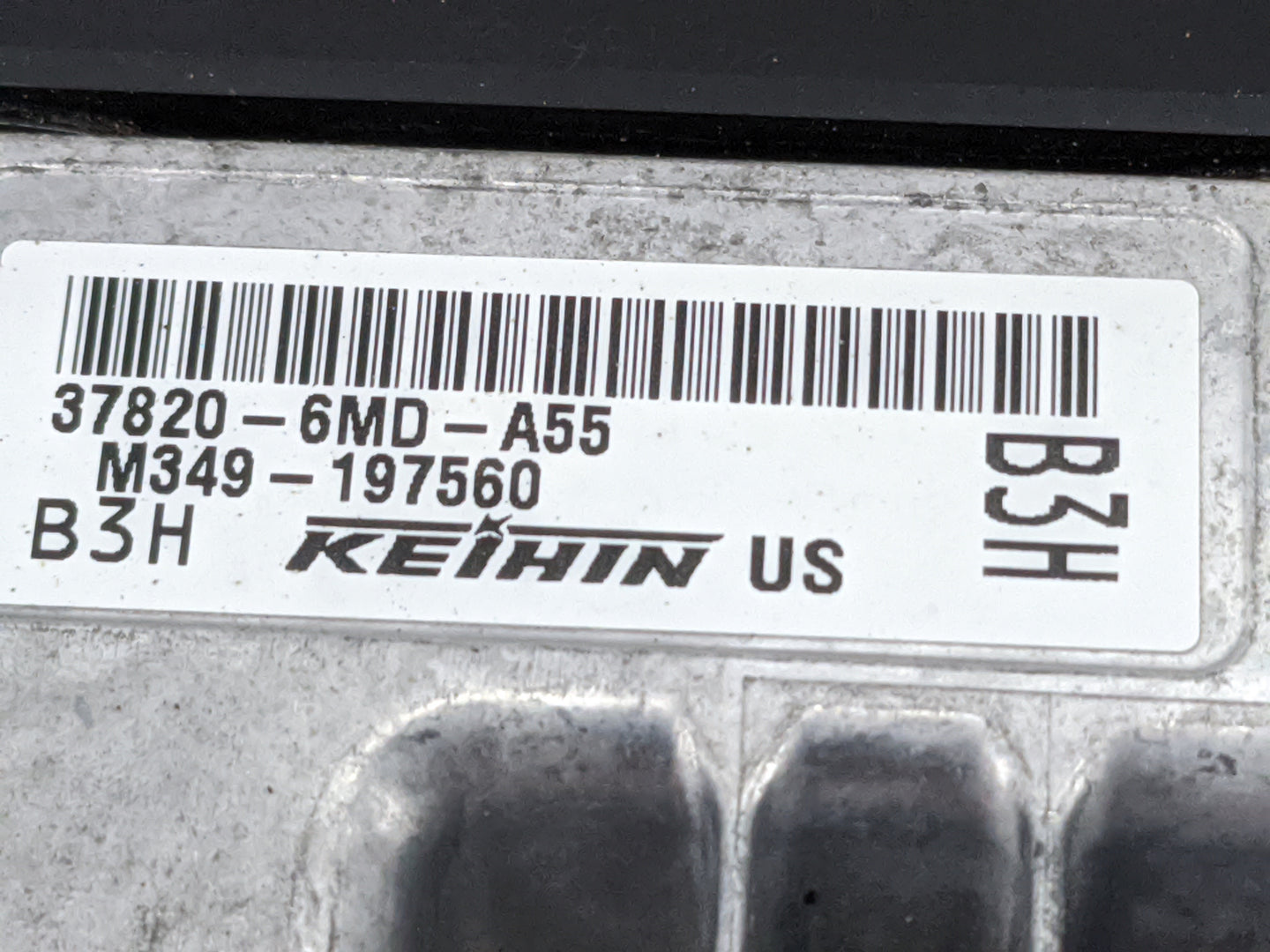 2025 Honda Civic PCM Engine Control Computer ECU ECM PCU OEM P/N:37820-6MD-A55 M349-197560 Fits OEM Used Auto Parts - Oemuse