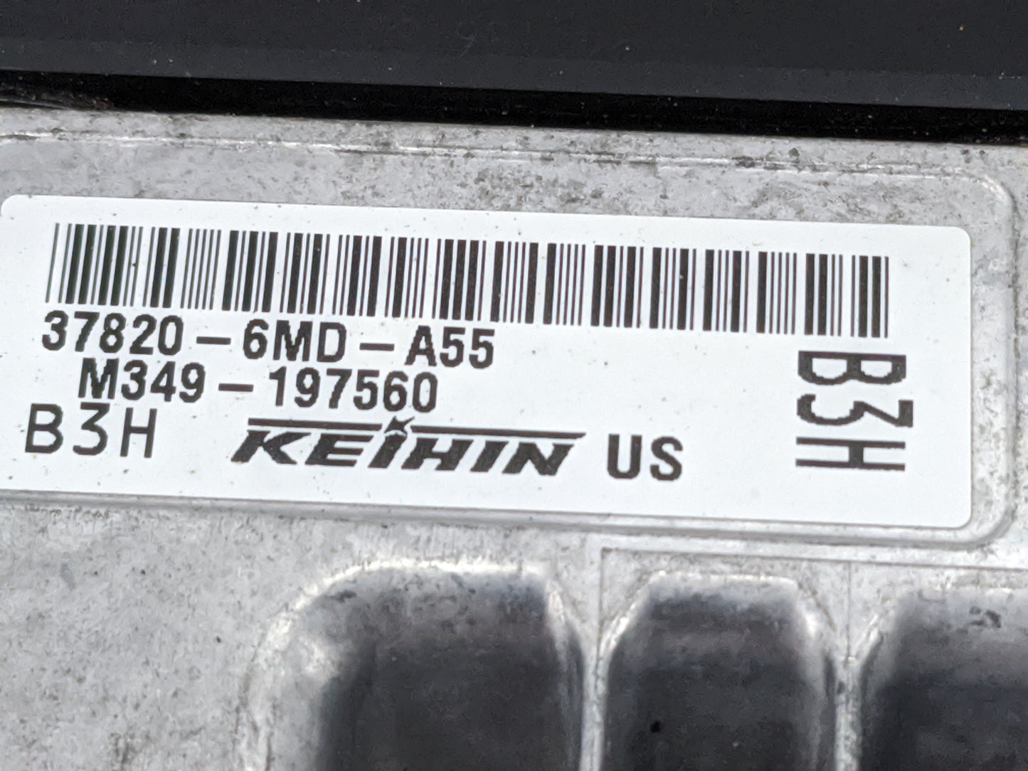 2025 Honda Civic PCM Engine Control Computer ECU ECM PCU OEM P/N:37820-6MD-A55 M349-197560 Fits OEM Used Auto Parts - Oemuse