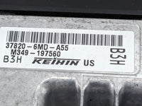 2025 Honda Civic PCM Engine Control Computer ECU ECM PCU OEM P/N:37820-6MD-A55 M349-197560 Fits OEM Used Auto Parts - Oemuse