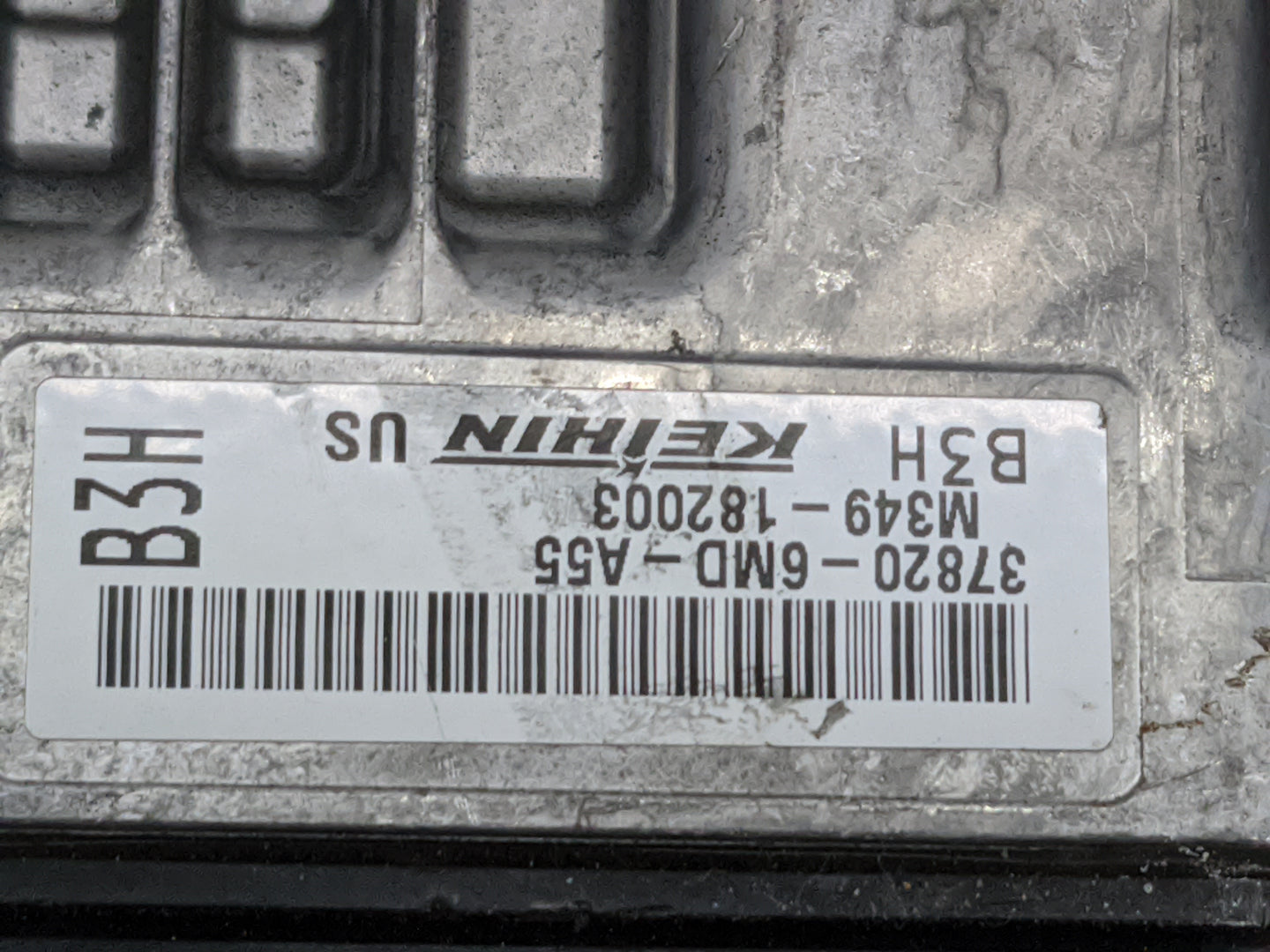 2025 Honda Civic PCM Engine Control Computer ECU ECM PCU OEM P/N:37820-6MD-A55 M349-182003 Fits OEM Used Auto Parts - Oemuse
