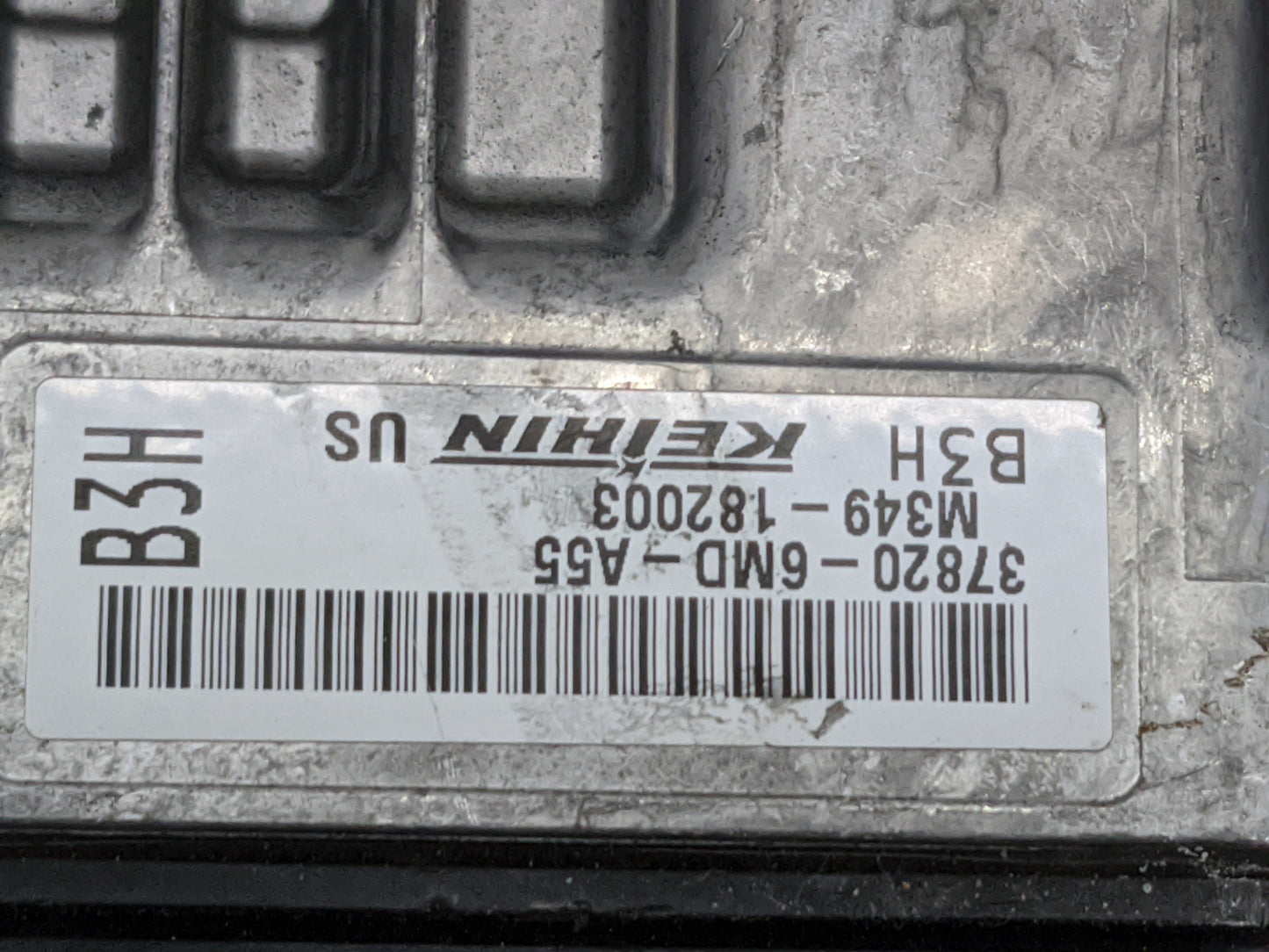 2025 Honda Civic PCM Engine Control Computer ECU ECM PCU OEM P/N:37820-6MD-A55 M349-182003 Fits OEM Used Auto Parts - Oemuse