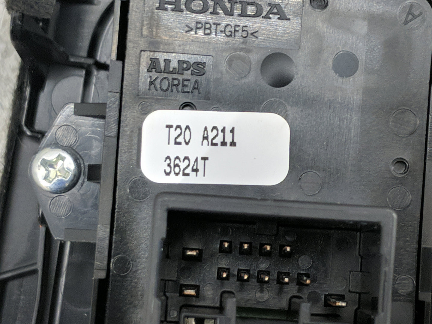 2022 Honda Civic Master Power Window Switch Replacement Driver Side Left P/N:T20 A211 Fits OEM Used Auto Parts - Oemusedauto