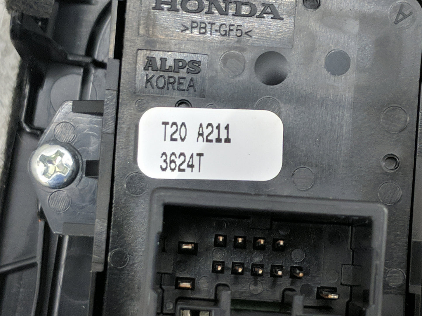 2022 Honda Civic Master Power Window Switch Replacement Driver Side Left P/N:T20 A211 Fits OEM Used Auto Parts - Oemusedauto