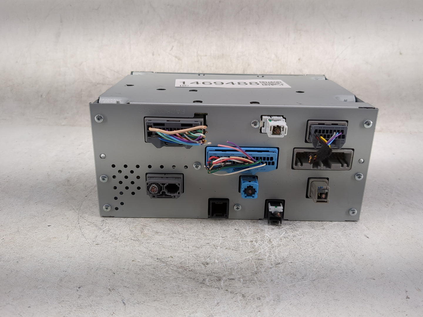 2025 Honda Cr-V Radio AM FM Cd Player Receiver Replacement P/N:8A500-3A0-A12 CL-MH2CN1MX, ACJ932AH2001, AH2001 Fits OEM Used