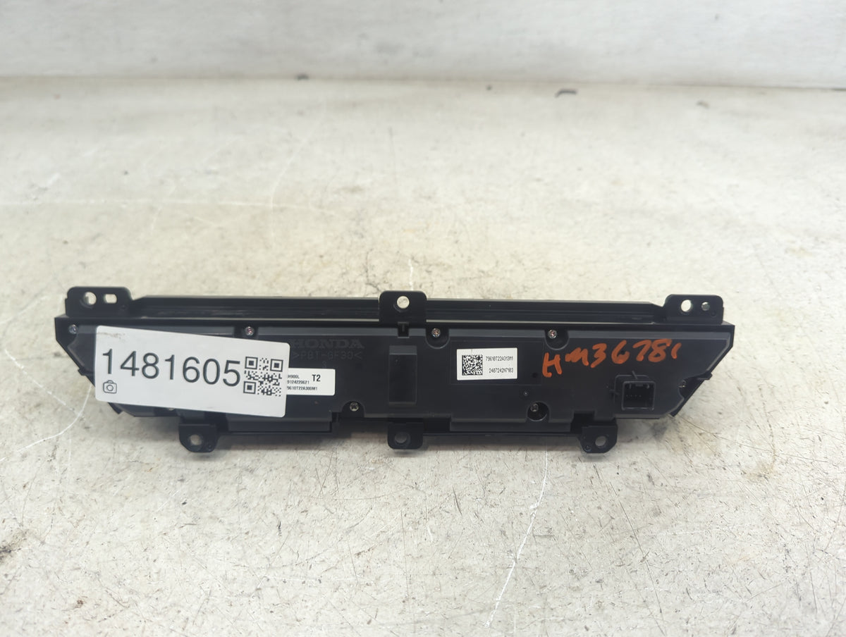 2025 Honda Crv Climate Control Module Temperature AC/Heater Replacement P/N:79610T22A313M1 Fits OEM Used Auto Parts - Oemuse