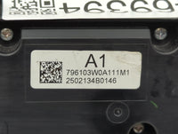2025 Honda Hr-V Climate Control Module Temperature AC/Heater Replacement P/N:796103W0A111M1 Fits OEM Used Auto Parts - Oemus