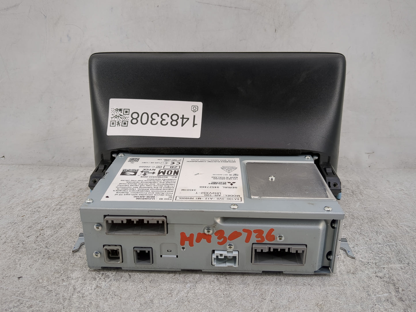 2025 Honda Hr-V Radio AM FM Cd Player Receiver Replacement P/N:8A100-3V0-A12-M1 AR-100, UH2VX52-T, UJHAR100, 662K-AR100 Fits