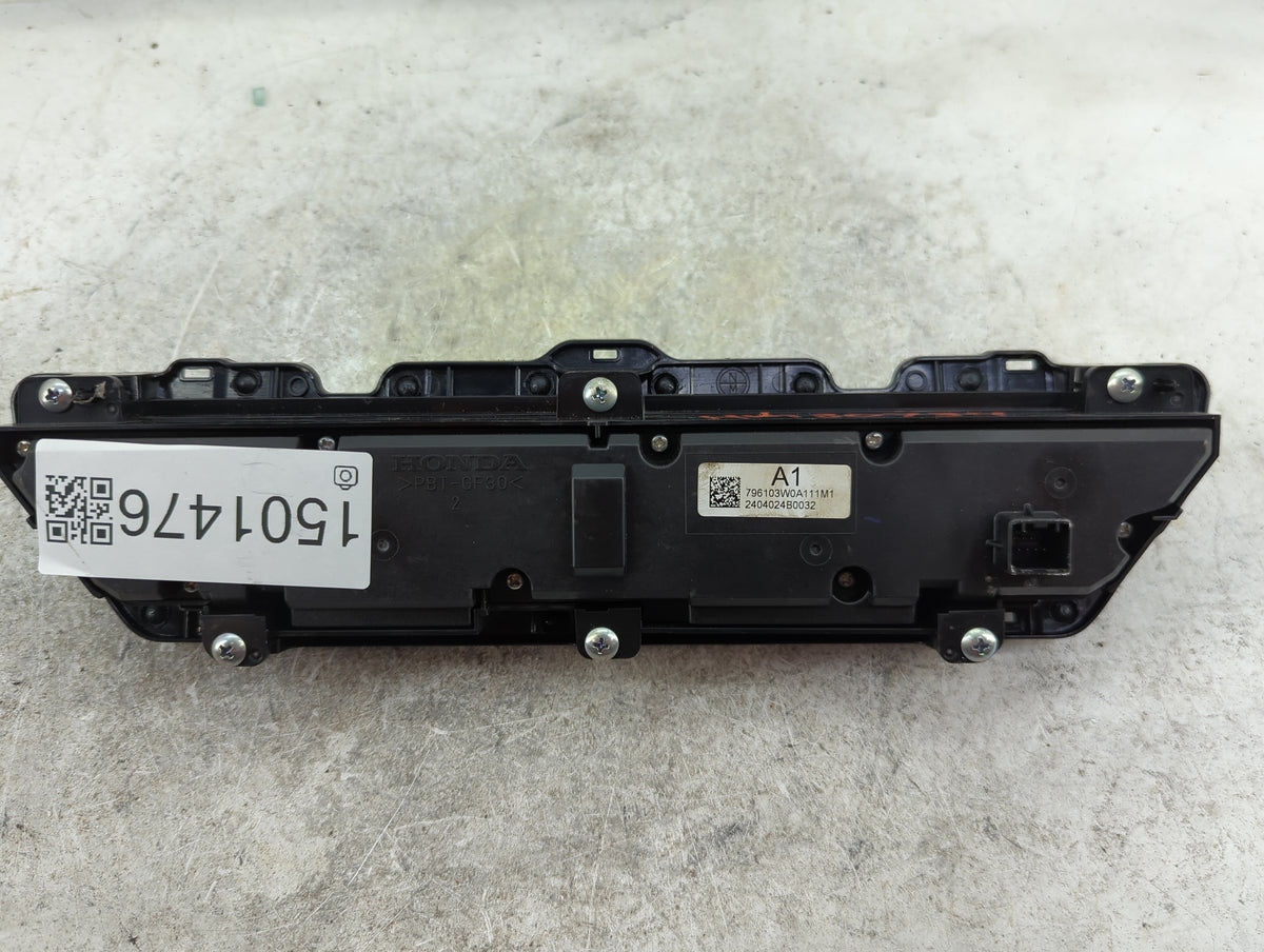 2025 Honda Hr-V Climate Control Module Temperature AC/Heater Replacement P/N:796103W0A111M1 Fits OEM Used Auto Parts - Oemus