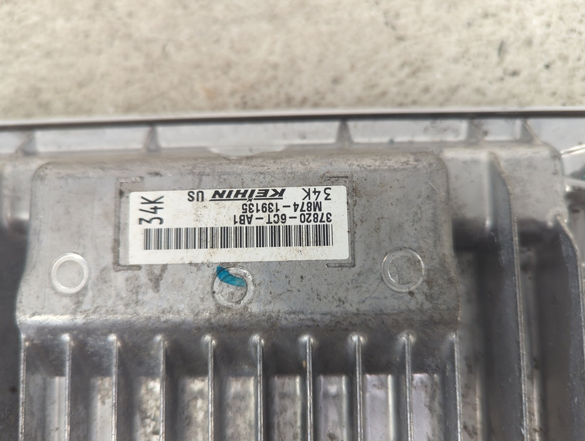 2025 Honda Hr-V PCM Engine Control Computer ECU ECM PCU OEM P/N:37820-6CT-AB1 M874-139135 Fits OEM Used Auto Parts - Oemused