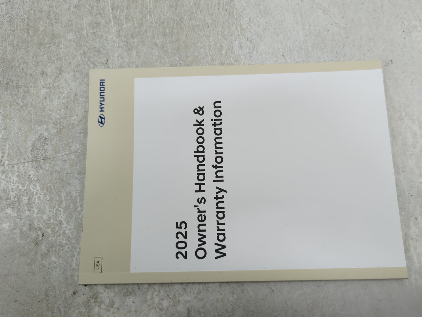 2025 Hyundai Elantra Owners Manual Book Guide OEM Used Auto Parts - Oemusedautoparts1.com