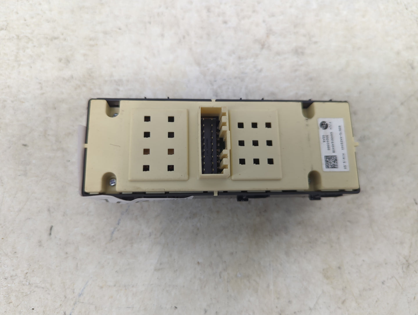 2025 Hyundai Elantra Master Power Window Switch Replacement Driver Side Left P/N:93571-AA2104X SANGD1A640B Fits OEM Used Aut