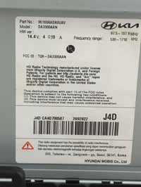 2025 Hyundai Elantra Radio AM FM Cd Player Receiver Replacement P/N:96160AADA0UAV DA3300AAN, TQ8-DA3300AAN Fits OEM Used Aut