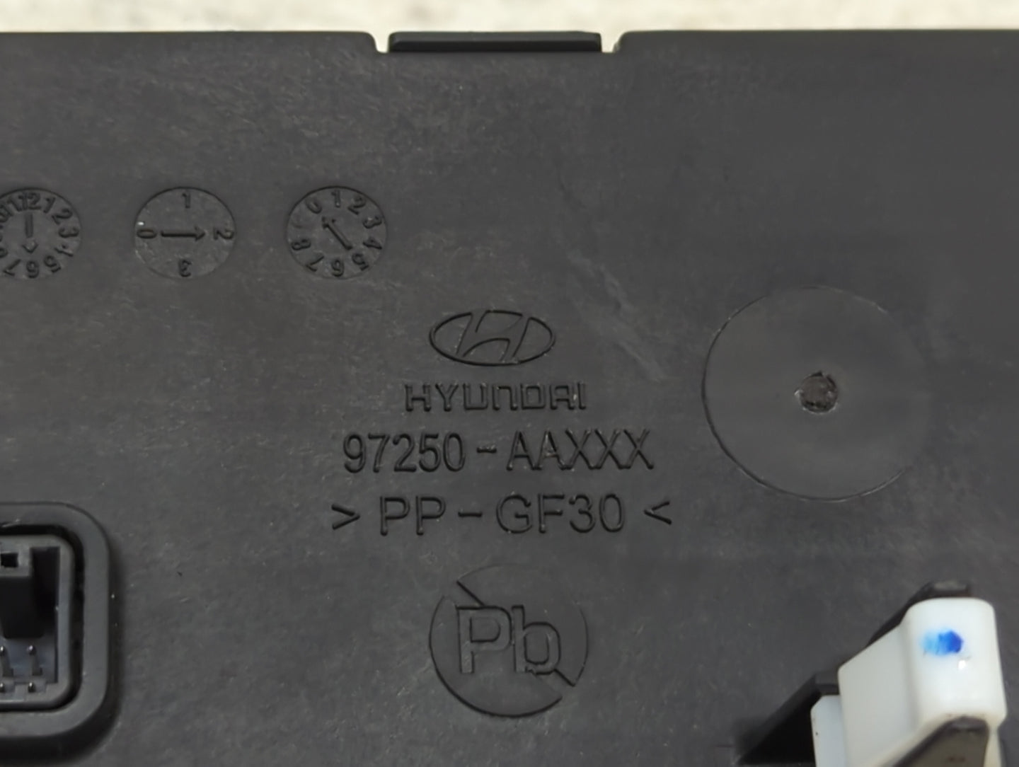 2025 Hyundai Elantra Climate Control Module Temperature AC/Heater Replacement P/N:97250-AAXXX Fits OEM Used Auto Parts - Oem