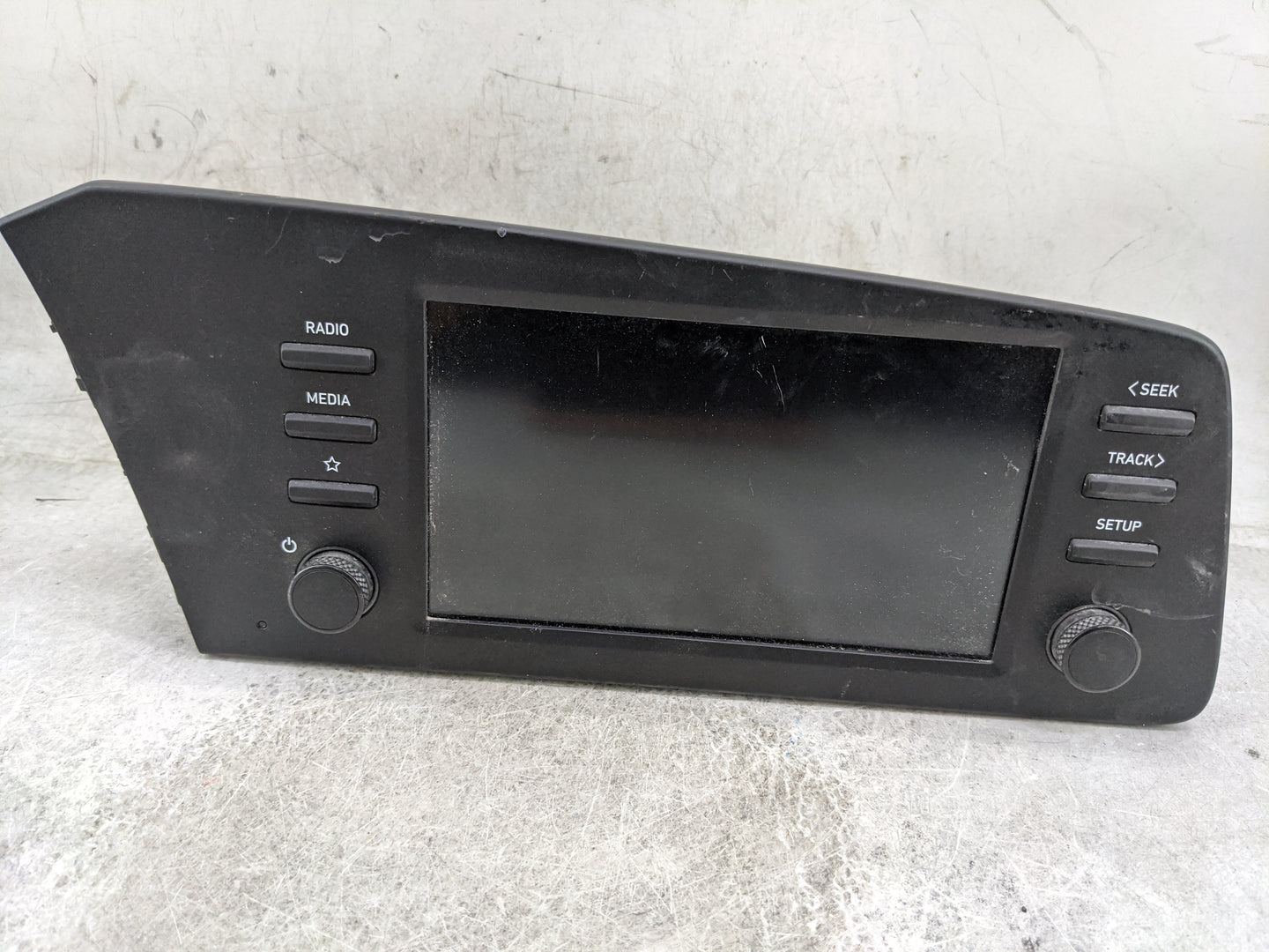 2025 Hyundai Elantra Radio AM FM Cd Player Receiver Replacement P/N:96160AADA0UAV DA3300AAN, TQ8-DA3300AAN Fits OEM Used Aut