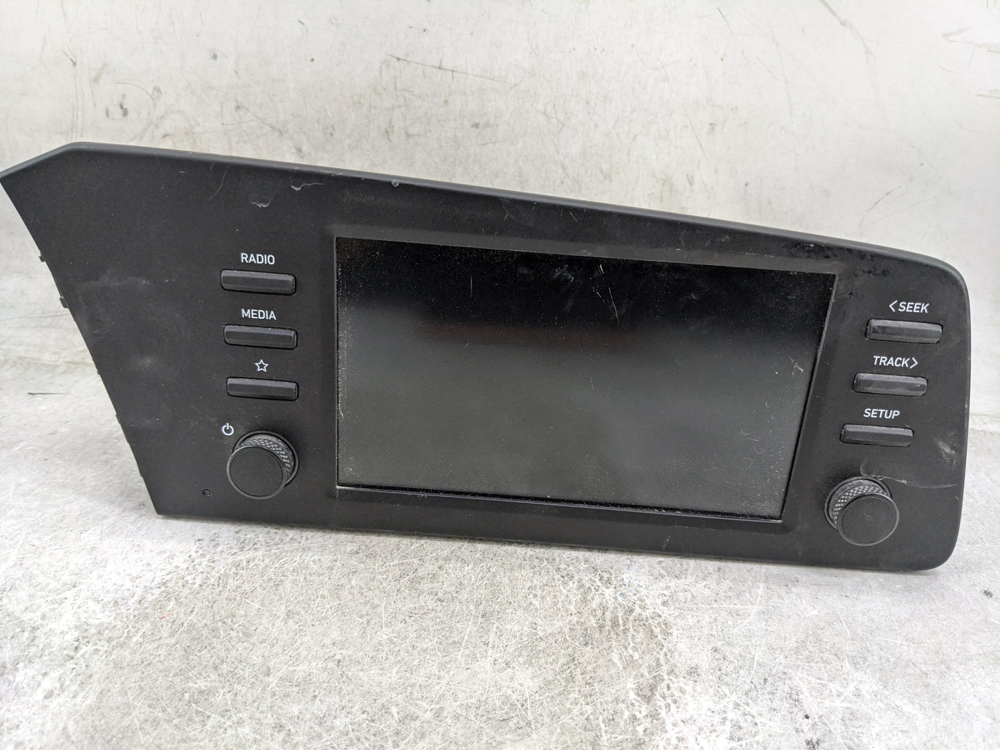 2025 Hyundai Elantra Radio AM FM Cd Player Receiver Replacement P/N:96160AADA0UAV DA3300AAN, TQ8-DA3300AAN Fits OEM Used Aut