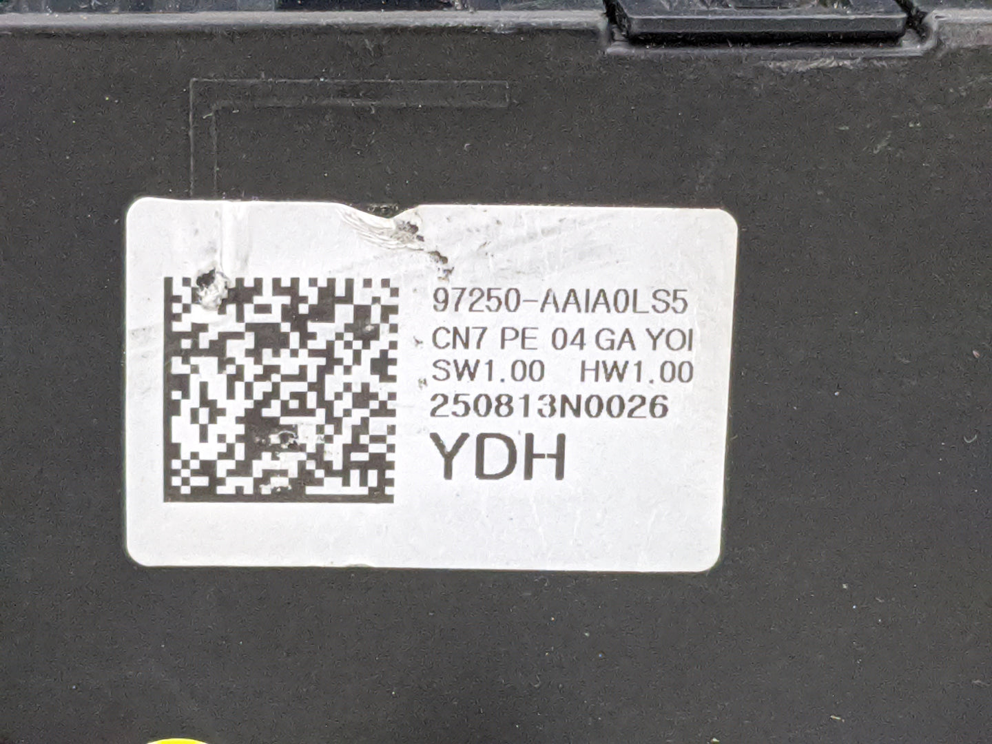 2025 Hyundai Elantra Climate Control Module Temperature AC/Heater Replacement P/N:97250-AAIA0LS5 Fits OEM Used Auto Parts - 