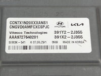2025 Hyundai Elantra PCM Engine Control Computer ECU ECM PCU OEM P/N:391Y2-2J355 391X2-2J355 Fits OEM Used Auto Parts - Oemu