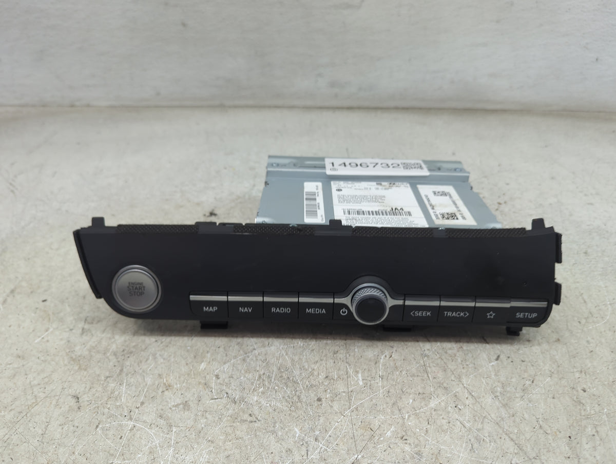 2025 Hyundai Elantra Radio AM FM Cd Player Receiver Replacement P/N:96560AA700 S4PR8501GRM Fits OEM Used Auto Parts - Oemuse