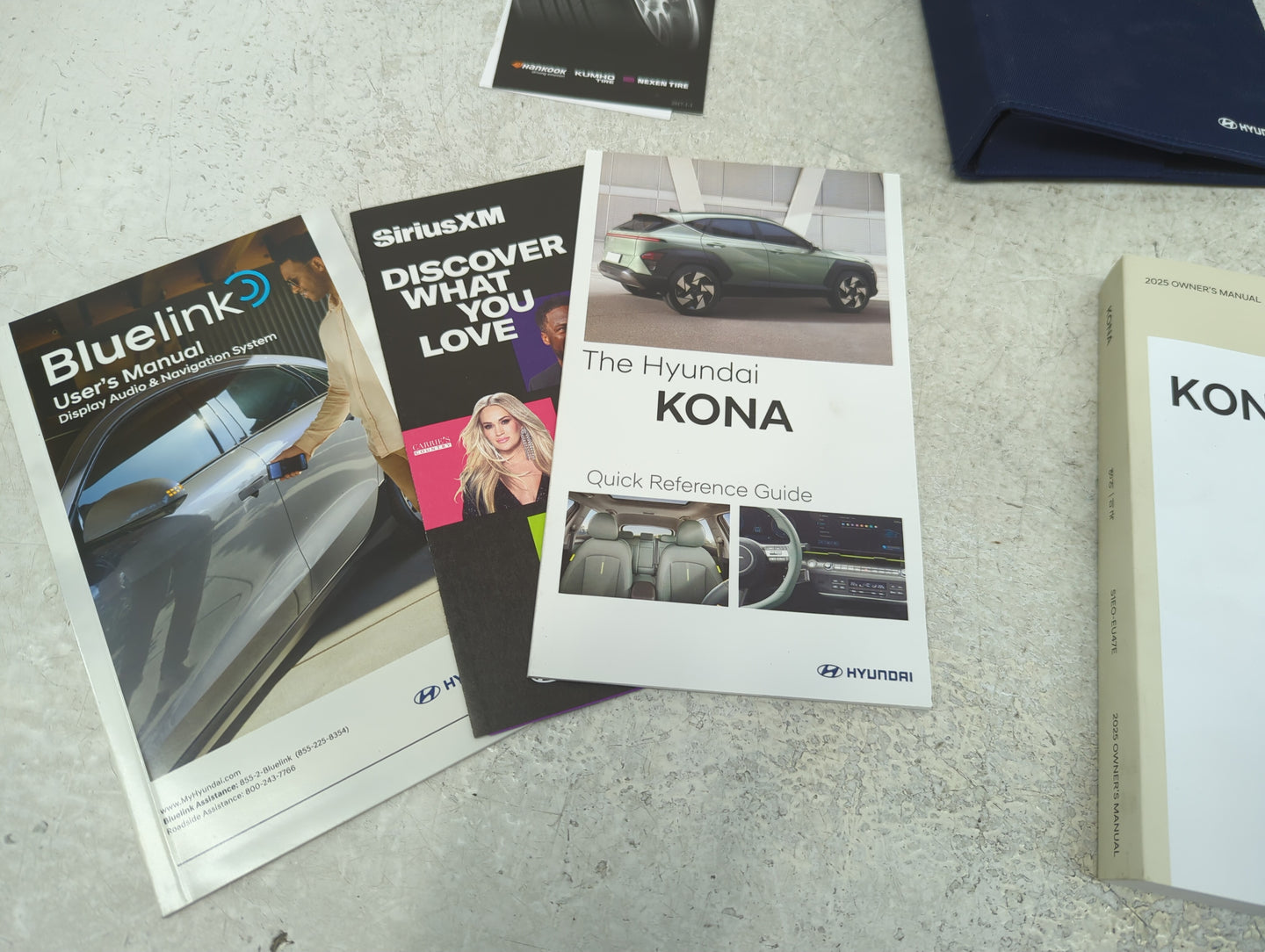 2025 Hyundai Kona Owners Manual Book Guide P/N:S1EO-EU47E OEM Used Auto Parts - Oemusedautoparts1.com