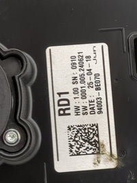 2025 Hyundai Kona Instrument Cluster Speedometer Gauges P/N:94003-BE070 0001.005.240621 Miles:7K Fits OEM Used Auto Parts - 