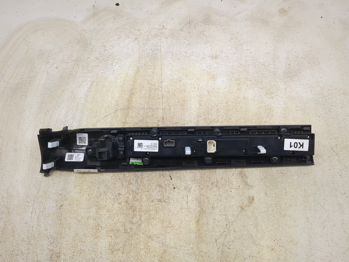2025 Hyundai Kona Radio Control Panel Silver - Oemusedautoparts1.com