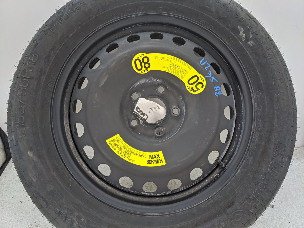 2025 Hyundai Palisade Spare Donut Tire Wheel Rim Oem - Oemusedautoparts1.com