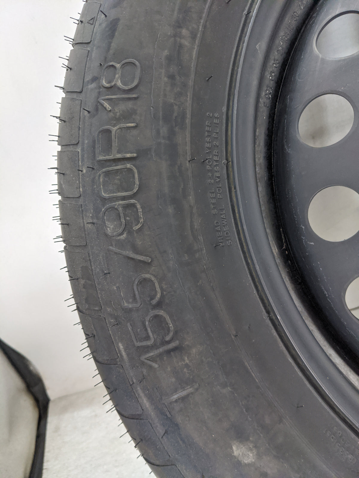 2025 Hyundai Palisade Spare Donut Tire Wheel Rim Oem - Oemusedautoparts1.com