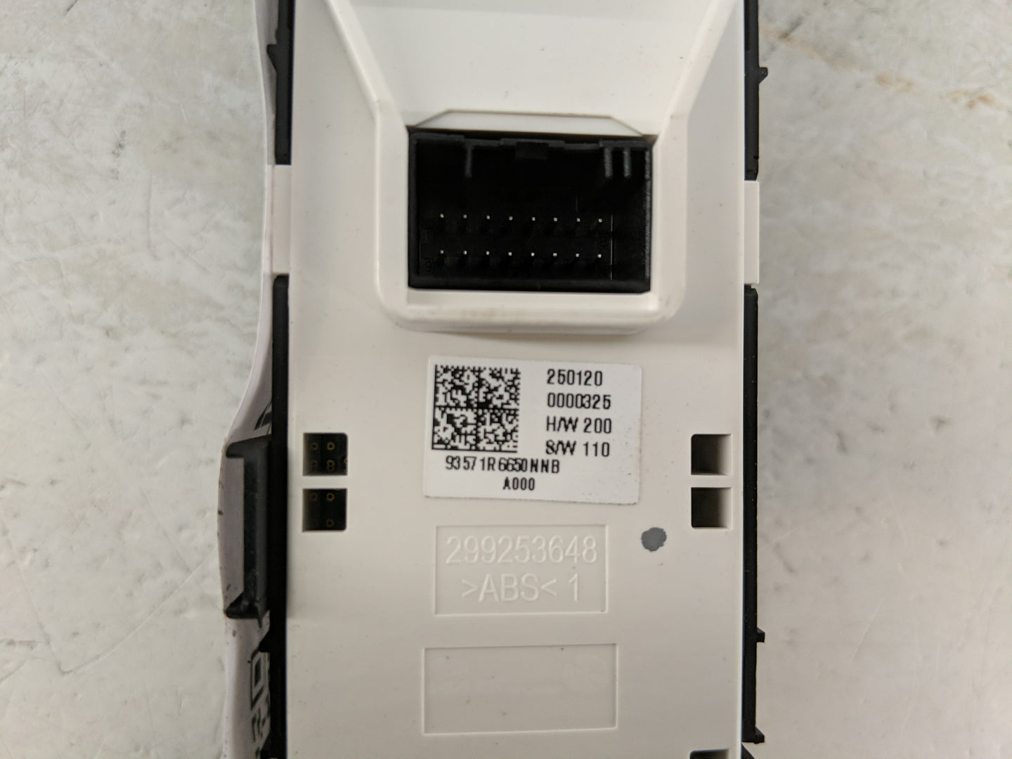 2025 Hyundai Santa Fe Master Power Window Switch Replacement Driver Side Left P/N:93571R6650NNB Fits OEM Used Auto Parts - O