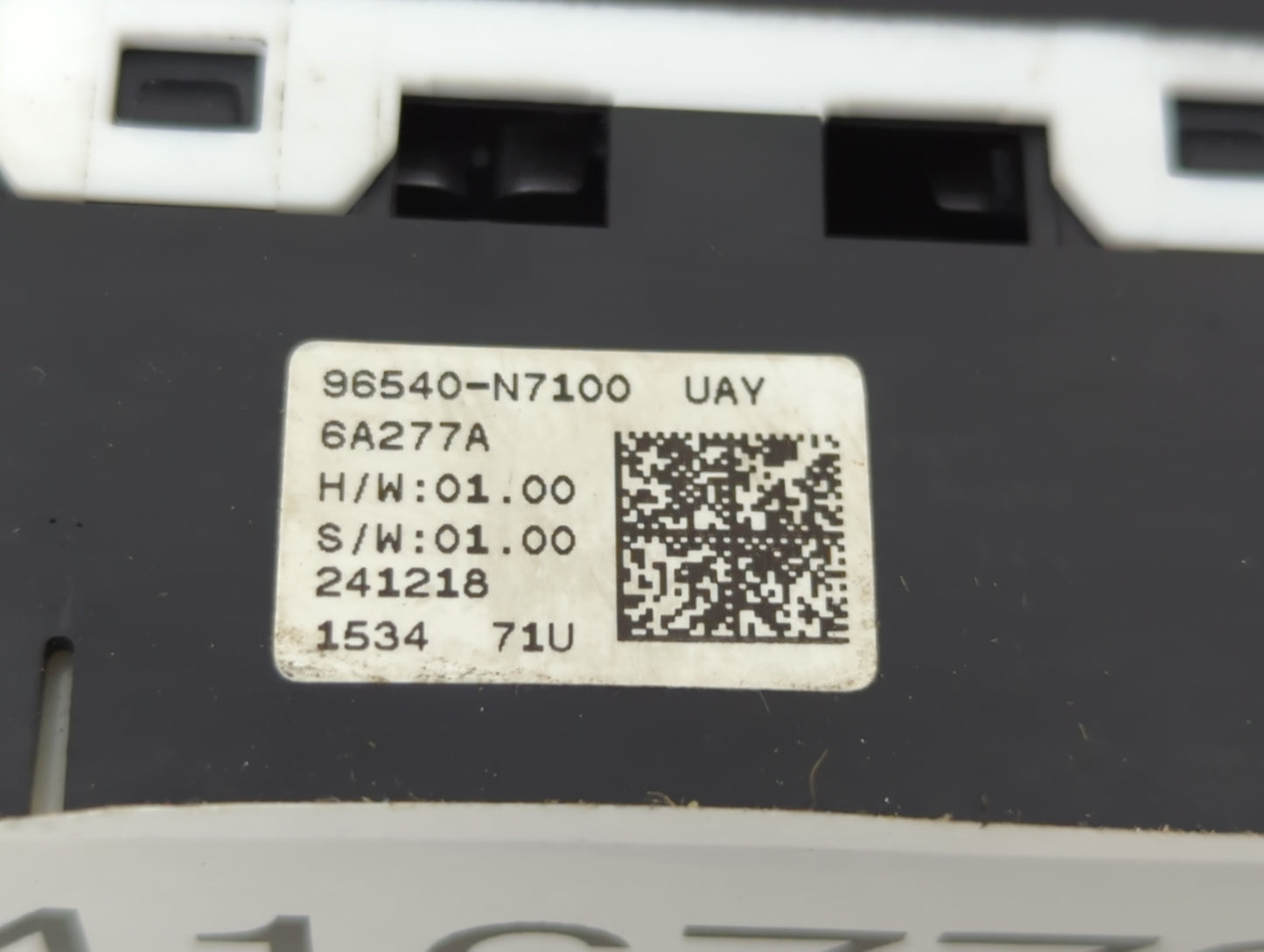 2025 Hyundai Tucson Climate Control Module Temperature AC/Heater Replacement P/N:96540-N7100 Fits OEM Used Auto Parts - Oemu