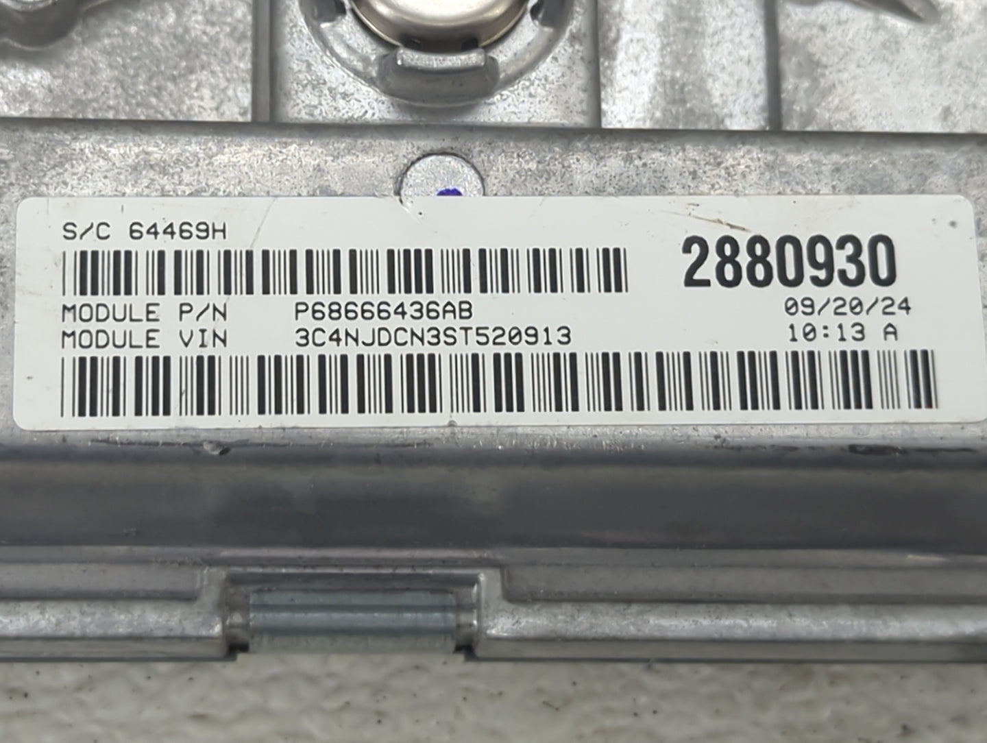 2025 Jeep Compass PCM Engine Control Computer ECU ECM PCU OEM P/N:P68666436AB 68493659AC, P50058065, T00EP2544NDNY2 Fits OEM