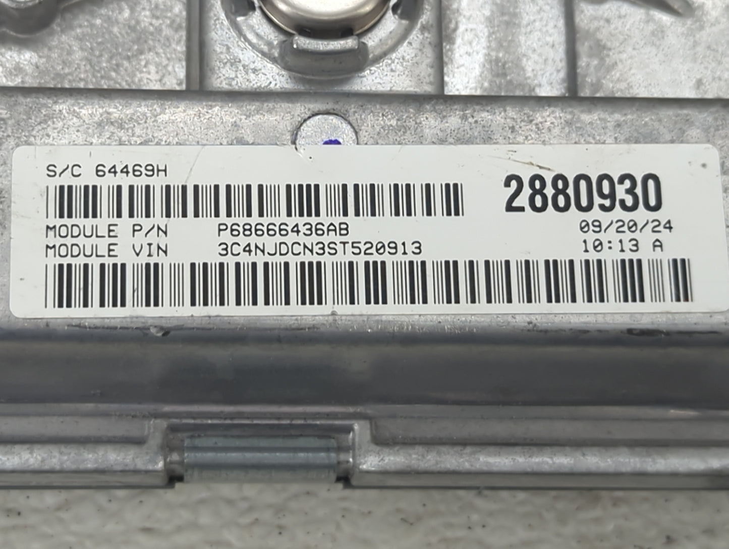2025 Jeep Compass PCM Engine Control Computer ECU ECM PCU OEM P/N:P68666436AB 68493659AC, P50058065, T00EP2544NDNY2 Fits OEM