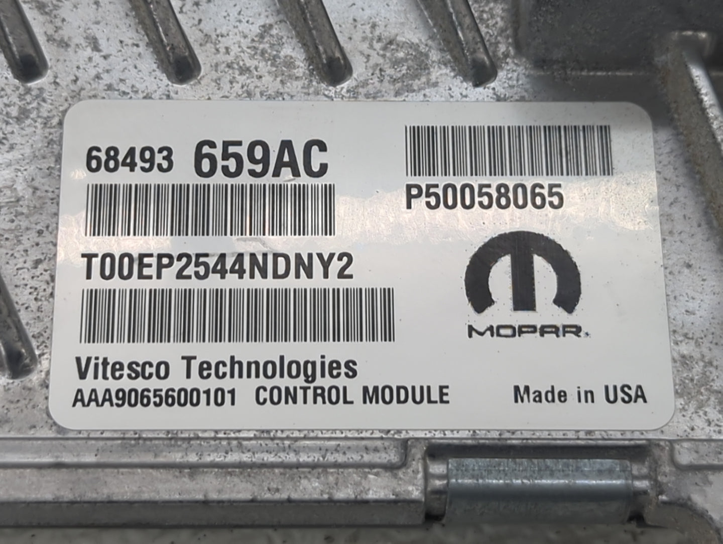 2025 Jeep Compass PCM Engine Control Computer ECU ECM PCU OEM P/N:P68666436AB 68493659AC, P50058065, T00EP2544NDNY2 Fits OEM