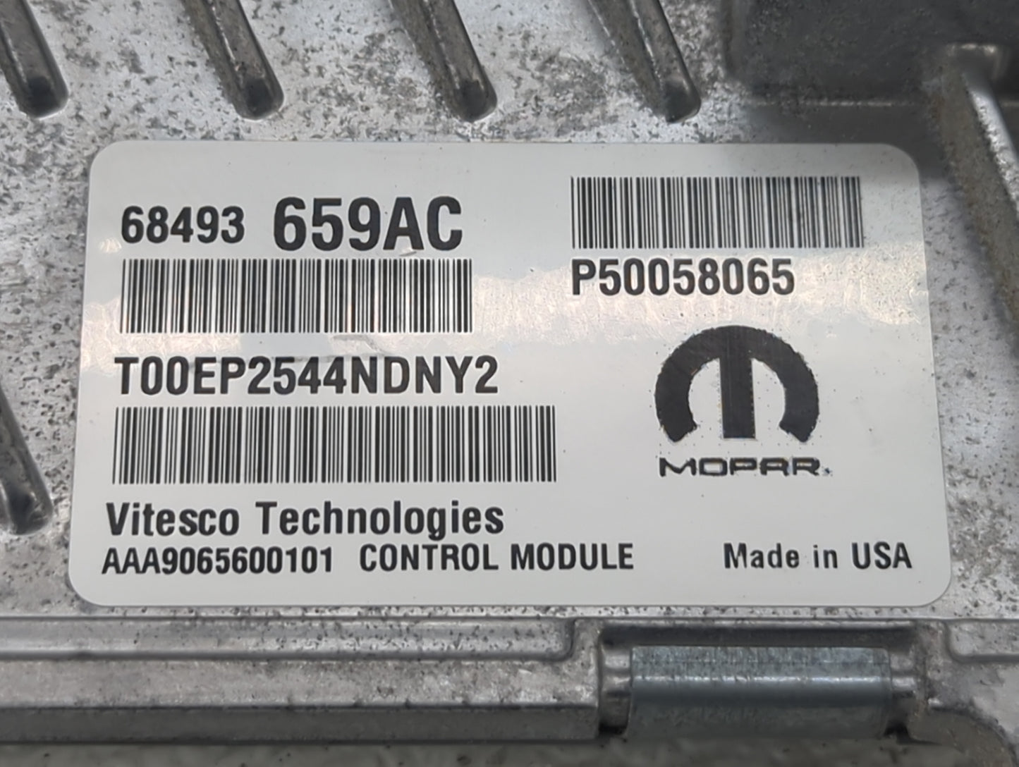2025 Jeep Compass PCM Engine Control Computer ECU ECM PCU OEM P/N:P68666436AB 68493659AC, P50058065, T00EP2544NDNY2 Fits OEM