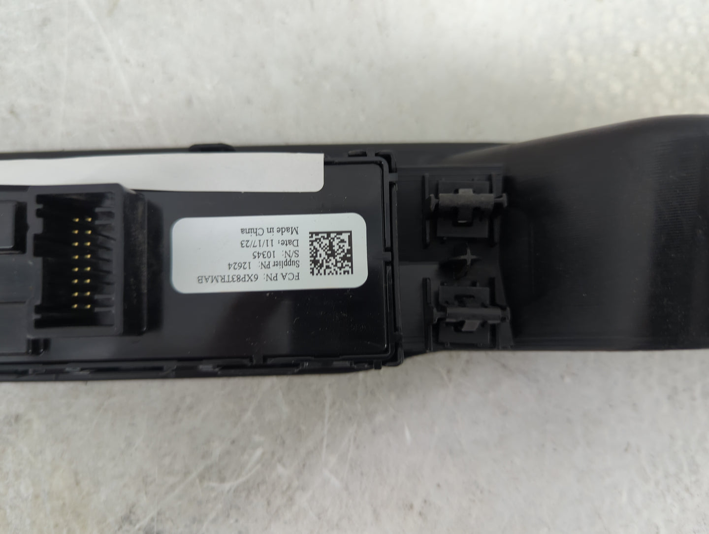 2025 Jeep Compass Master Power Window Switch Replacement Driver Side Left P/N:6XP83TRMAB 7BM491X9AE Fits OEM Used Auto Parts