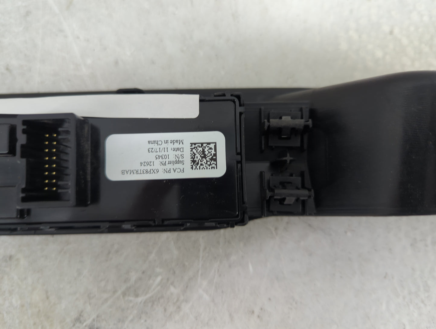 2025 Jeep Compass Master Power Window Switch Replacement Driver Side Left P/N:6XP83TRMAB 7BM491X9AE Fits OEM Used Auto Parts