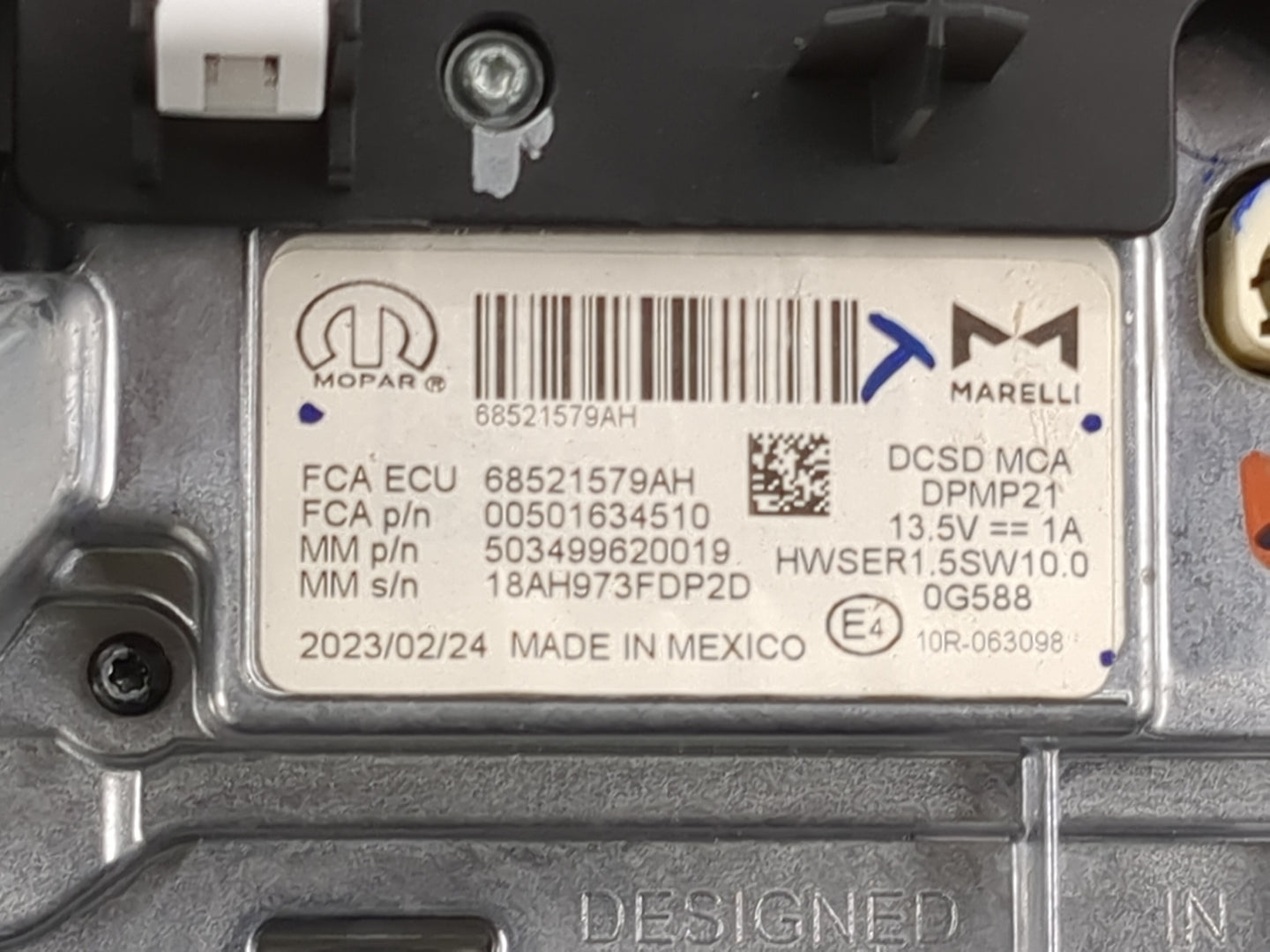 2025 Jeep Compass Information Display Screen 1483211 - Oemusedautoparts1.com