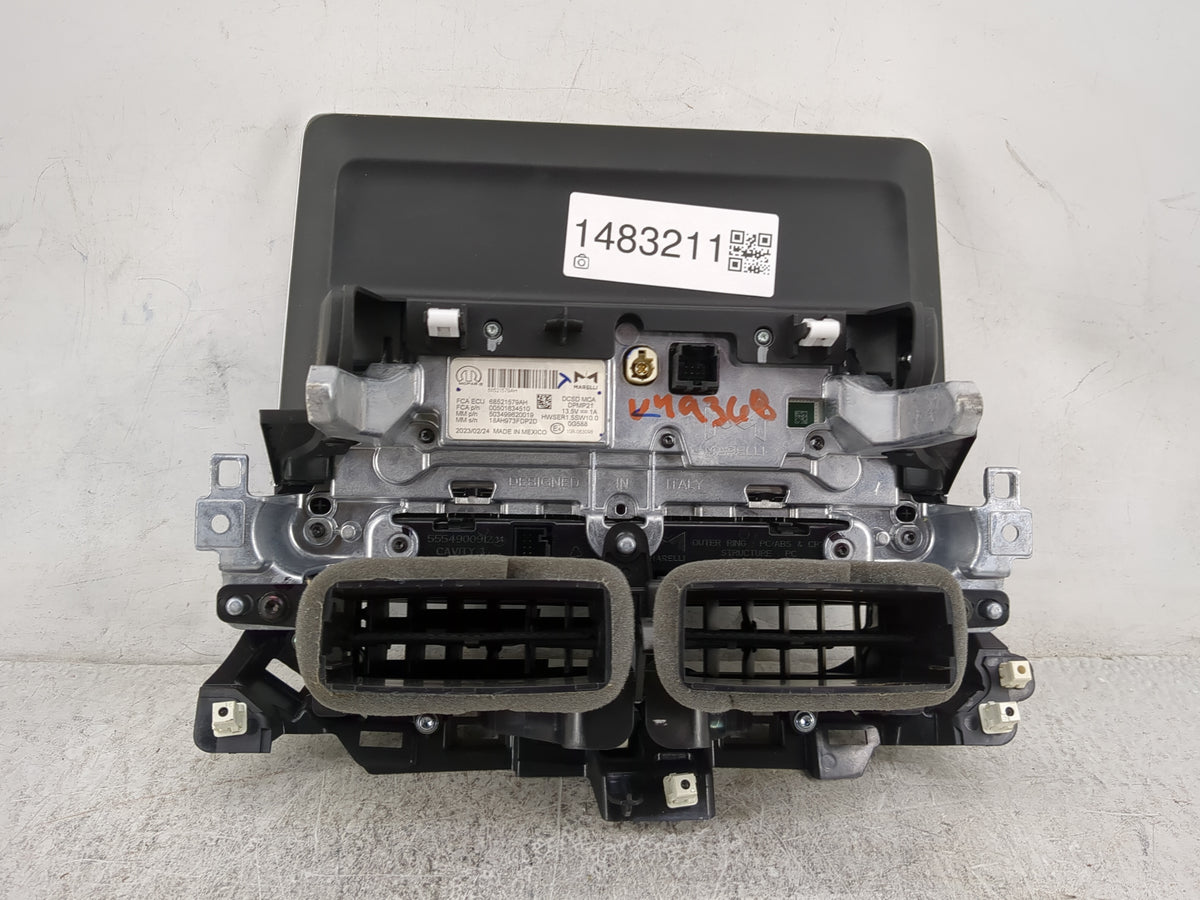2025 Jeep Compass Information Radio Display Screen 1483211 - Oemusedautoparts1.com