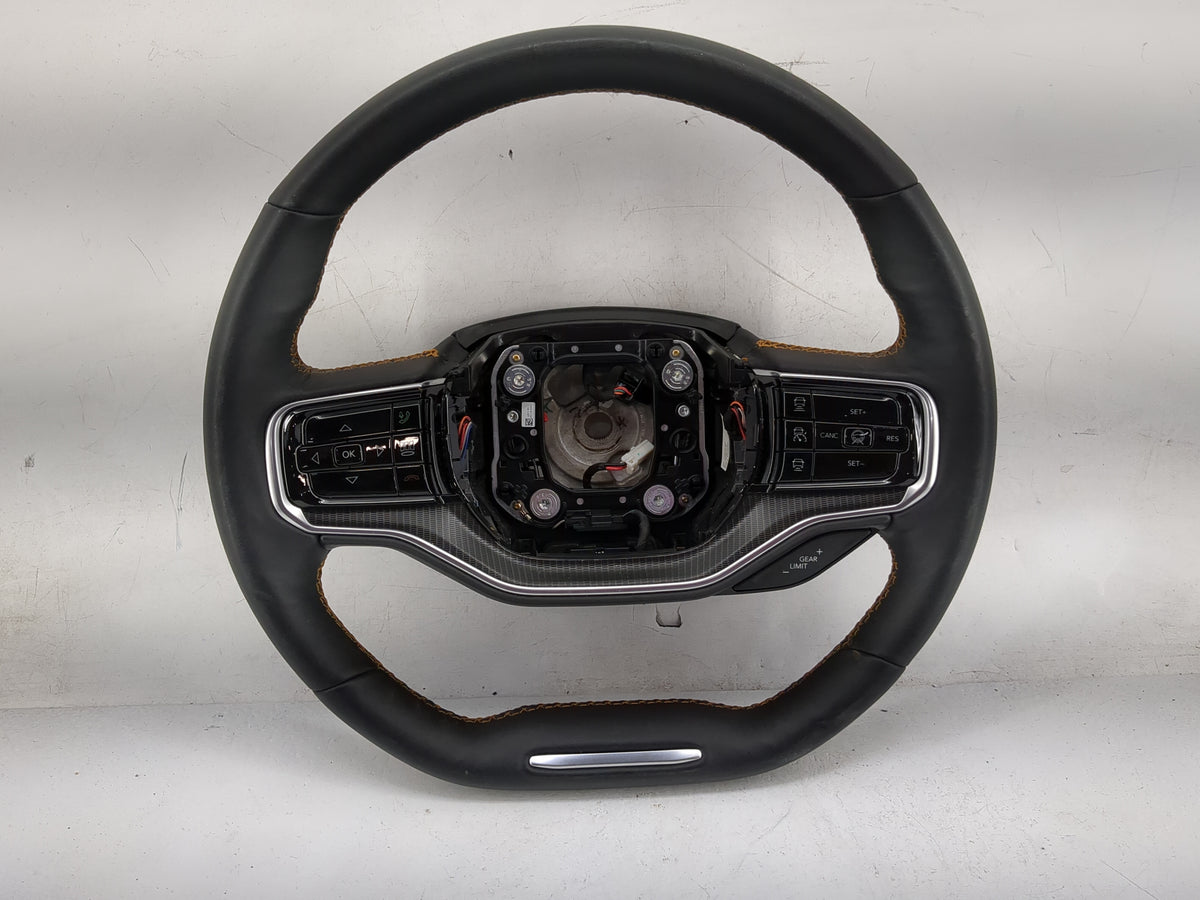 2025 Jeep Grand Wagoneer Steering Wheel Oem Black - Oemusedautoparts1.com