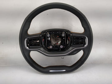 2025 Jeep Grand Wagoneer Steering Wheel Oem Black - Oemusedautoparts1.com